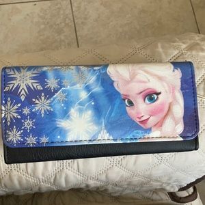 Disney x Loungefly Elsa Wallet & Matching Tote Bag